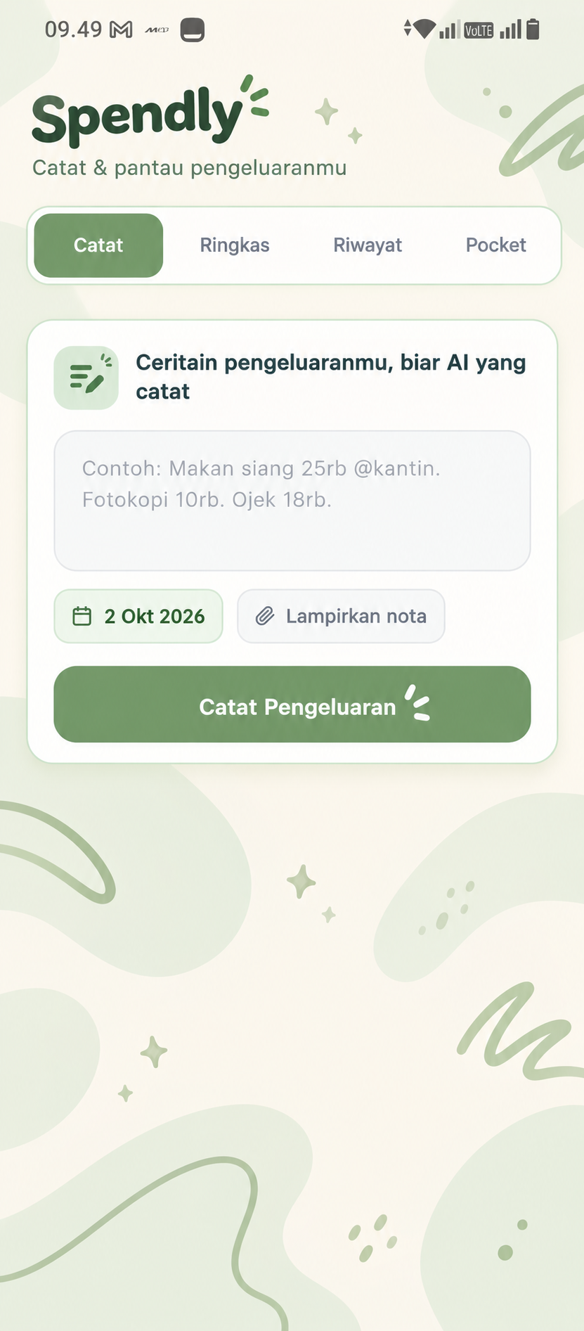 Catat tanpa ribet